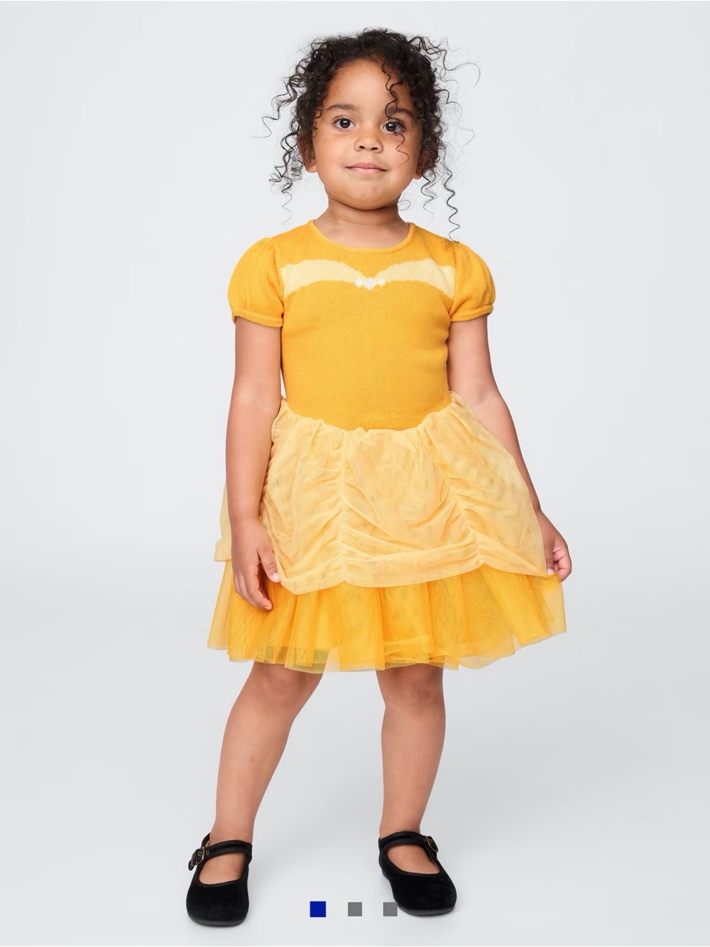 Baby Gap x Disney Toddler Belle Tulle Dress Costume Dress-Up Halloween Costume
